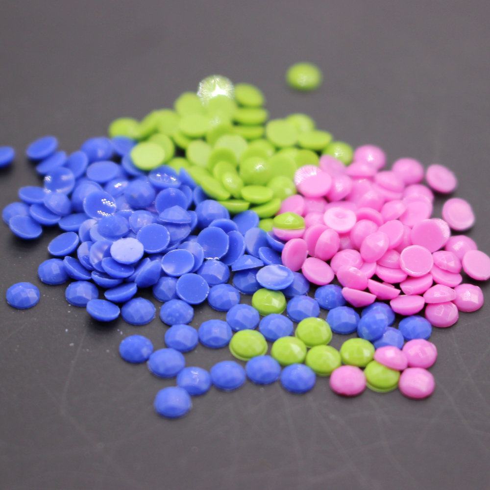 Trapano rotondo colorato