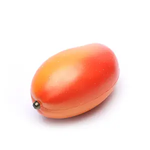 Simulated Squeeze Toys Mango Shape Mini Soft Elastic Fruit Stress Relieving  Toy for Kids : Non-Brand