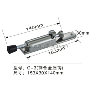 AKADA 153mm Kick Down Foot Operated <strong>Door</strong> Stop <strong>Stopper</strong> Prop Stay <strong>Spring</strong> Zinc Alloy / Stainless Steel 3 Years Accept CN;ZHE Modern - Product Image 1
