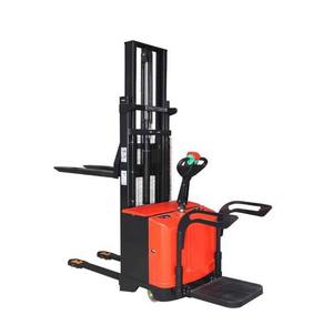 Hot Pequeno Certificado 1t Economia Empilhador Elétrico Completo Estágio Único Mastro 1950mm Altura De Elevação - Product Image 3