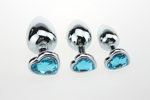 Enchufe anal del juguete del <span class=keywords><strong>sexo</strong></span> del estilo 2017new SM con el metal y cualquier enchufe del diamante del color para el enchufe - Product Image 2