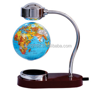 Globo terráqueo flotante de levitación de plástico, PVC, 10,6 cm