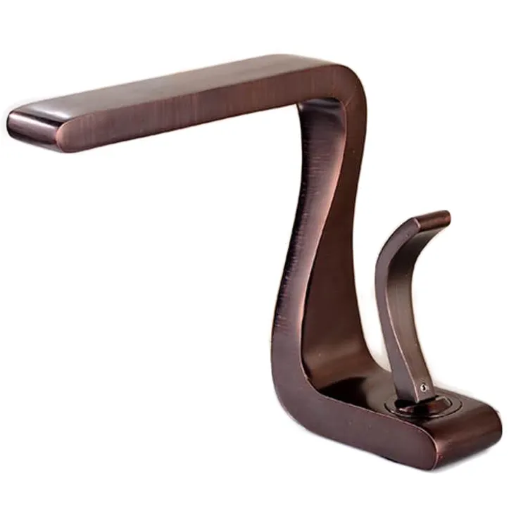 Novo Design Criativo Brown Finish Cachoeira Bacia Mixer Tap Deck Montado Latão Única Alavanca Torneira Da Pia Do Banheiro