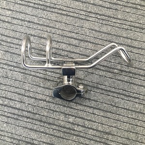316 Stainless Steel Highly Polished Adjustable <strong>Spool</strong> Fishing Rod Pole <strong>Holder</strong> for Boat Lake &amp; River Use - Product Image 4