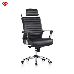 Mejor venta ergonómico de cuero de la PU de Ejecutivo/diseño único Oficina alta Silla de cuero