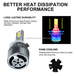 2021 la più recente Universale Auto luce <span class=keywords><strong>lampadina</strong></span> H1 H7 H8 <span class=keywords><strong>H9</strong></span> H11 9012 9005 36W 3800LM C6 HA CONDOTTO il Faro - Product Image 6