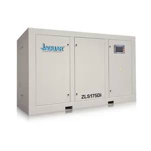 175HP JAGUAR 132KW large discharge low noise effectively high quality low pressure screw air compressor