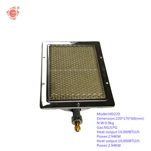 Hornillo de <span class=keywords><strong>Gas</strong></span> infrarrojo HD220, aparato de cocina para hornear alimentos - Product Image 4