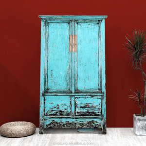Garde-robe <span class=keywords><strong>antique</strong></span> en bois recyclé de style chinois