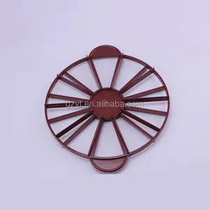 10/12 plakjes rode van Plastic ronde cake divider