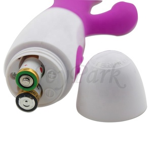 JoyPark 10 Mode Female Dual Motor Silicone <strong>Vibrating</strong> Pink <strong>Dildo</strong> Rabbit <strong>Vibrator</strong> <strong>Sex</strong> Toy <strong>Dildo</strong> Women