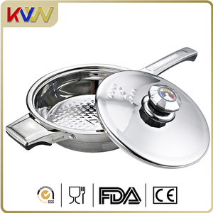 Venta caliente 16 unids acero inoxidable aislado caliente caserole olla de cocina conjunto - Product Image 2