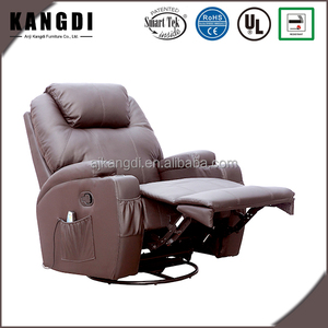 Kursi bioskop rumah putar 360 derajat, kursi malas kulit Sofa - Product Image 3