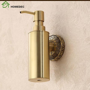 Stile europeo Dispenser di <span class=keywords><strong>Sapone</strong></span> In Ottone Montaggio A Parete Antico di <span class=keywords><strong>Sapone</strong></span> Holder <span class=keywords><strong>Per</strong></span> Il <span class=keywords><strong>Bagno</strong></span> - Product Image 2