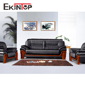 Morden High Quality Classic feuerfestes Wohnzimmer Büro-Sofa aus echtem Leder