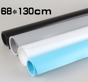 68x130 cm pvc blanco antiarrugas impermeable fondos telón <span class=keywords><strong>de</strong></span> fondo para <span class=keywords><strong>estudio</strong></span> fotografía <span class=keywords><strong>de</strong></span> fondo - Product Image 2