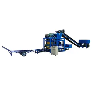 Full Auto Automatic Curbstone Block Brick Making Machine China For Bangladesh