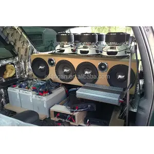 15 Subwoofer Bandpass Dual 6 10 15 18 21 Inch Passive Bass Car Subwoofer Speaker Cabinet Box Design 10"