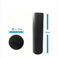 90 Cm Epp Busa Roller Kembali Tubuh Hitam Busa Bangunan Roller