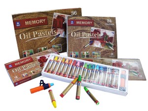 Set pastello a olio 36 colori di alta qualità con supporto per studenti - Product Image 6
