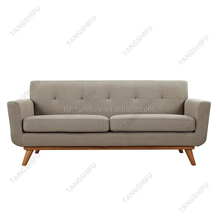 New Arrival modern elegant grey fabric indoor sofa
