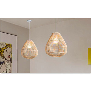 Paralumi in <span class=keywords><strong>Legno</strong></span> Creativi, Design a Forma di Goccia - Product Image 2