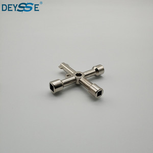 <span class=keywords><strong>Clé</strong></span> multifonctionnelle <span class=keywords><strong>pour</strong></span> <span class=keywords><strong>ascenseur</strong></span>, 1 pièce, <span class=keywords><strong>clé</strong></span> triangulaire universelle - Product Image 2