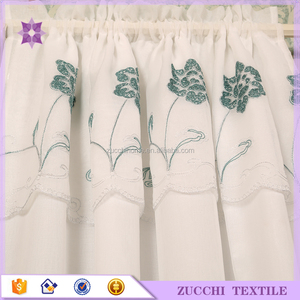 Yumfeel — rideau de salon brodé de fleurs, joli en Valance, pour fabrication de Textile de maison, 2019 - Product Image 4