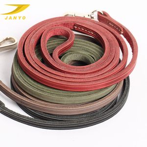Prezzo all'ingrosso di fabbrica guinzaglio per cani in vera pelle lungo e morbido durevole - Product Image 2