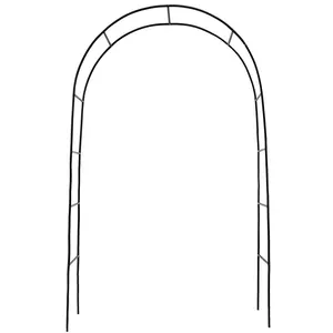 黑色金属花园拱门攀登植物