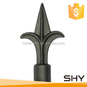 Hierro fundido Material <span class=keywords><strong>de</strong></span> acero fundido Vintage Valla Poste 6 "Lanza Finial - Product Image 3
