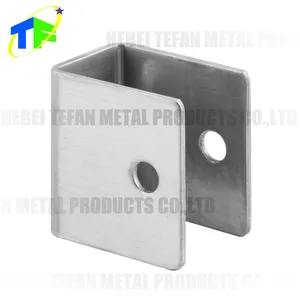 Tùy chỉnh OEM thép không gỉ satin kết thúc U khung cho 1/2 inch tấm gỗ