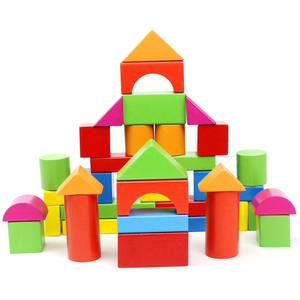 Jouets éducatifs, <span class=keywords><strong>puzzle</strong></span> en bois <span class=keywords><strong>3D</strong></span>, écologiques, blocs géants pour enfants de 5 à 7 ans, thème animaux et nature, 20 pièces, couleur personnalisée - Product Image 1