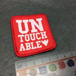 Juego de Parches Bordados Personalizados, Bordado Tejido, Impresión por Sublimación, Borde de Marrow, Corte Láser, Parches Termoadhesivos - Product Image 1