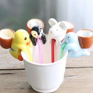 Jardinières auto-arrosantes en céramique <span class=keywords><strong>de</strong></span> haute qualité, bon marché, en forme d'animaux mignons, pots à <span class=keywords><strong>fleurs</strong></span> - Product Image 5