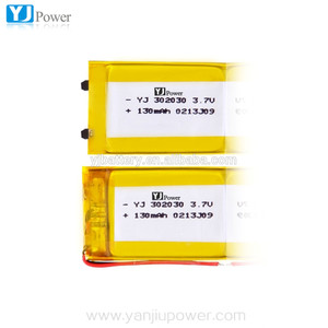 Al por mayor 3,7 V 302030 130 mAh batería lipo - Product Image 2