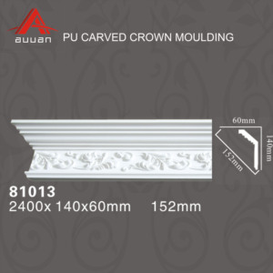 81010 #   บัวปูนปั้นตกแต่งผนังและเพดานสไตล์โมเดิร์น ทำจากโพลียูรีเทน (PU) - Product Image 3