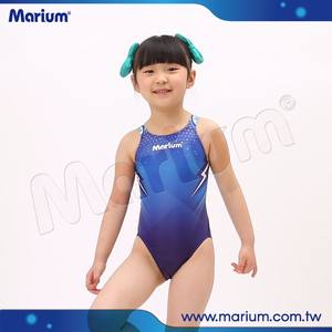 High Quality Girls Kids One Piece Racing Swimwear Children Beachwear - Product Image 2