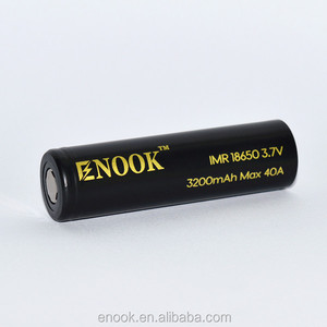Enook 18650 battery rechargable batterie 18650 3200 mah 40A 3,7 V Schwarz batterie 18650 lithium-ionen akku für e- Cig mod - Product Image 4