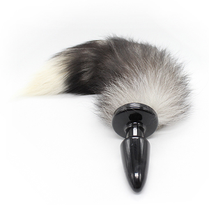 Silicone Plug Anal Fox <span class=keywords><strong>Tail</strong></span> Adulto Sexo Brinquedos Anal Butt Plugs <span class=keywords><strong>Cosplay</strong></span> Anal Cauda