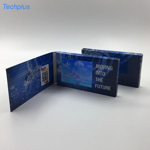 विज्ञापन के लिए अनुकूलित एलसीडी स्क्रीन कार्ड वीडियो ब्रोशर - Product Image 3