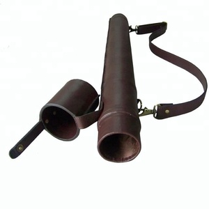 Boîte de canne à pêche <span class=keywords><strong>en</strong></span> <span class=keywords><strong>cuir</strong></span>, nouveau style, boîte de canne à pêche à seau, étui à tubes - Product Image 2