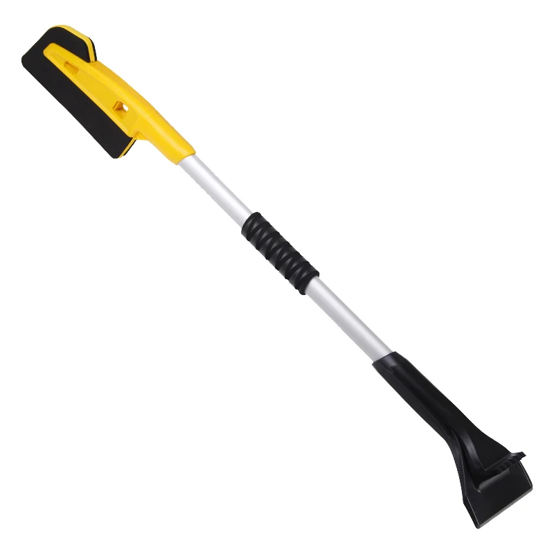 QJ-G-S-032 многофункциональная щетка для снега для автомобиля со скребком для льда, щетка для чистки автомобиля