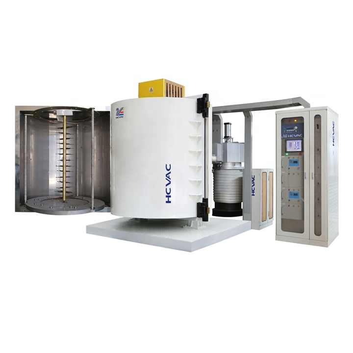 Harte Chrom PVD aufdampfen maschine mit HMDSO Silicon schutz film beschichtung system für kunststoff auto teile