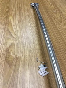 Asta e Accessori Regolabili per Tenda <span class=keywords><strong>Doccia</strong></span> ad Angolo - Product Image 6