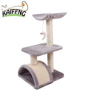 Popular China Style Cat Tree For Small Cat Wood Cat Scratcher Post