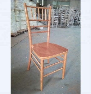 Çin toptan satış doğal ahşap renk yetişkin olay düğün Chiavari <span class=keywords><strong>Tiffany</strong></span> sandalyeler antika düğün için - Product Image 1