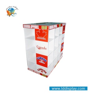 Personalizada profesional 4C/4 impresión en color cartón corrugado bandeja para <span class=keywords><strong>Carrefour</strong></span> - Product Image 4