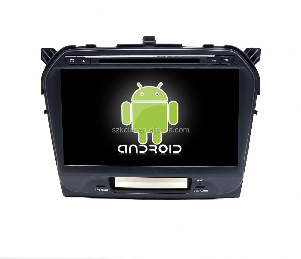 Напрямую с фабрики! Android 4,4 полный сенсорный экран автомобильный dvd-плеер для suzuki vitara 2015 + qual core + OEM!