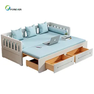 折叠沙发床推拉小型家庭多功能 1.5 米现代沙发床